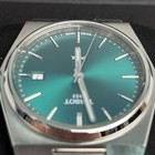 Tissot Prx Green Dial Men s Quartz Watch Stainless Steel 40mm T137 410 11 091 00