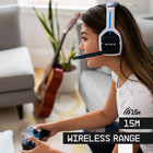 Astro Gaming - A20 Gen 2 Wireless Gaming Headset For Ps5  Ps4  Pc - White blue 