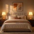 Set Of 2 17  3-way Dimmable Touch Table Lamp Bedside Bedroom Living Room Fixture