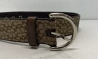 Coach Signature Mens Belt Size Large 3977 D3