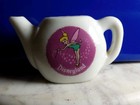 1970 Miniature Tea Pot Walt Disney Tinkerbell Mini Plate