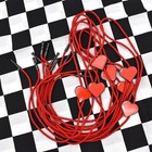 Cute Red Heart Bolo Tie   Women s Bola Tie