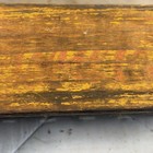 Vtg Wooden Coca-cola Crate Rustic Yellow Drink Coke 24 Bottles North Bend Oregon