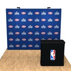 10ft Pop Up Stand Display Banner Booth Backdrop Back Wall With Custom Print