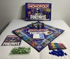 Monopoly Fortnite Edition Board Games - E6603 Euc Missing Some Green Tokens