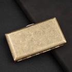 Retro Bronze Metal Cigarette Case Holder Box For King Size Or 20 s Cigarettes