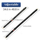 2 Pack Universal Truck Car Lap Seat Belts 2 Point Adjustable Single Seat Lap