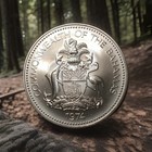 1974 Bahama Islands - Uncirculated Five Dollar  5 Coin - Km  67 - Huge 45mm