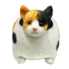 Fatty Zoo Plush Calico Cat Stuffed Animal 16  Round Chubby Fat Cat Japan Nwt