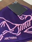 Arc teryx Bird Word Toque Beanie Purple Void Wool Knit Winter Hat Nwt
