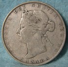 1881-h Canada Silver 50 Cents   World Coin  627