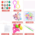 Jiyako 2500  Rubber Band Bracelet Kit  Loom Bracelet Making Kit For Kids  Rubber