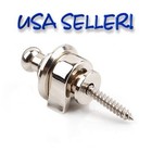 High Quality Schaller Style Strap Locks Qt  2  Chrome Free Shipping From Usa   