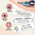 Personalized Return Address Labels - Custom Address Labels   Address Stickers Fo