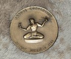 1962 Ana American Canadian Numismatic Association Convention Medal Detroit Mi
