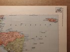1966 Vintage Central America Map From Mcm Encyclopedia Britannica World Atlas