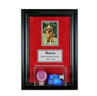 Pet Memorial Picture Frame With Eng And Display Case Dog Memorial Cat Memorial