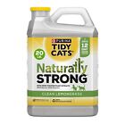 3 Packs Purina Tidy Cats Naturally Strong  Clean Lemongrass Multi Cat Litter  20