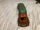 Hubley Cast Iron Motor Express Semi Red And Green Original  7 3 4 