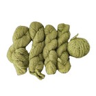  Unbranded Artisan Style Green Yarn Lot 5 Skeins ball  Soft Rustic Bulky Knit