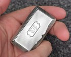 1914 William Neale Sterling Silver Snuff Box Birmingham Antique George V 28 4g