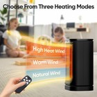 1500w Portable Electric Space Heater Garage Hot Air Fan For Indoor Large Room Us