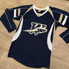 Winnipeg Blue Bombers Cfl Vintage Small Sewn Blue Team Jersey Football Canada