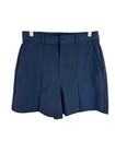G-fore Women s 2 Pleated Golf Shorts Navy Euc Inseam 4 