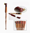 Oblique Calligraphy English Script Antique Dip Pen Holder  can Store Pen Tips   