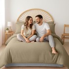 Winter Warm Duvet Quilt Cover Bedding Set Ultra Soft Reversible Comforter Covers