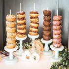 3pcs Diy Wooden Donut Wall Rustic Wedding Decoration Table Donut Party Decor