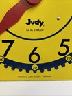 Original Judy Clock Large J209040 Teach Time 13  Used Very Good Condition