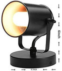 Industrial Wall Sconces Adjustable Retro Black Wall Sconces  Plug-in Wall