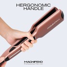 Professional Flat Iron Hair Straightener Wide Plate Digital Display Dual