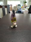 Vintage J Chein   Co  Tin Windup Handstand Walking Clown Mechanical Toy 1940s