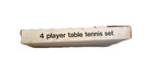 Vintage Sears Table Tennis 4 Player Set Paddles Net Post Balls Rules Nib   