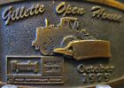 Caterpillar Wheel Dozer Wyoming Machinery Company Cat Dealer Belt Buckle 1979