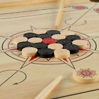 Wooden Carrom Board 26 X 26 Inch Strike And Pocket Game With Cue Sticks
