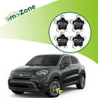 Wheel Center Cap 4pcs Compatible With 2016-2022 Fiat 500x Replaces 6an69lxhaa