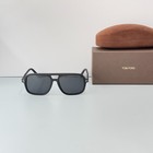 Tom Ford Tf884 Matte Black Frame Black Lens Sunglasses Luxury New W  Box