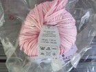 Katia Malibu  Cotton Ribbon Yarn  7 Balls  50 Gr  122 Yds  Metallic Accents  New