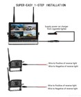 1080p Digital Wireless 7  Dvr  Monitor 4x Reversing Camera Kit 12v 24v Quad