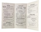 Yaw s Top Notch Drive-in Restaurant Car Service Vintage 1960s Menu Portland Or