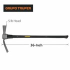 Truper 5 Lb Cutter Mattock 36-inch Fiberglass Handle Th-5f 31638