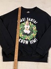 Ugly Christmas Sweater Omg Santa I Know Him Ugly Sweater Unisex Medium