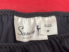 Vintage 1980s Sande Leotards Briefs Womens Medium Black Spandex Nylon Made Usa