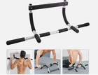 New Steel Pull Up chin Up Bar Adjustable Power Black For Pull Ups In Home Gym Us