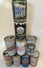 Vintage Beer Can Lot Of 9 - Old School Pull Tabs - Empty - Point Beer