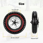 8 5x2 Scooter Tire Wheel With Rim 110mm Brake Rotor Kit For Gotrax Gxl V2 Gl2 Xr