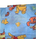 Vtg Disney Winnie The Pooh Double Rod Balloon Valance Tigger Bees Blue 84 X 18   